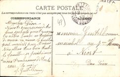 CPA Chenille Change Chateau Des Rues