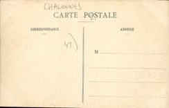 CPA Chalonnes Lancement D'Un Pont De Bateaux Sur La Loire par le 6ème génie