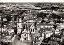 CPSM Beaufort En Vallee Vue Generale Aerienne