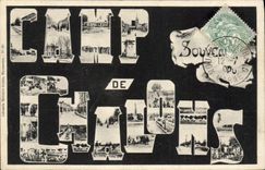 CPA Camp De Chalons souvenir