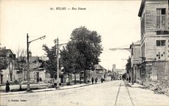 CPA Reims Rue Simon