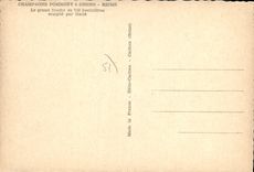 CPSM Champagne Pommery Greno Reims Le Grand Foudre