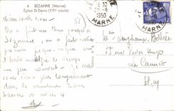 CPA Sezanne Eglise St Denis