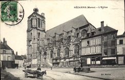 CPA Sezanne L'Eglise