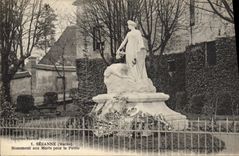 CPA Sezanne Monument Aux Morts Pour La Patrie