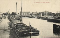 CPA Nancy Un Bassin Du Canal