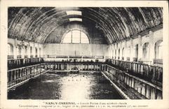 CPA Nancy Thermal Grande Piscine D'Eau Minerale