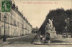 CPA Nancy Une Fontaine De La Place Carriere