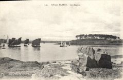 CPA Ile Aux Moines Les Regates