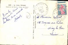 CPA Baud La Jeune Bretagne Costume De Bignan