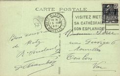 CPA Metz La Gare