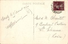 CPA Metz La Poste Centrale