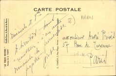 CPA Nevers vieille cour 8 rue de la Barre