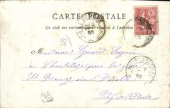 CPA Nevers La Porte De Paris Et I'Eglise Saint Pierre