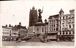 CPA Dunkerque Place Jean Bart