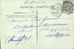 CPA Dunkerque La Rue De I'Eglise