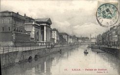 CPA Lille Palais De Justice