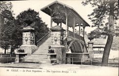 CPA Lille Le Pont Napoleon
