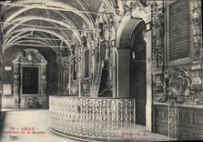 CPA Lille Interieur De La Bourse