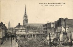 CPA Lille Rue De Paris