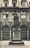 CPA Lille La Statue De Napoleon Bourse