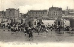 CPA Malo Les Bains La Plage