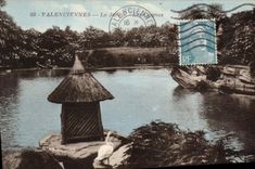 CPA Valenciennes Le Jardin cygnes