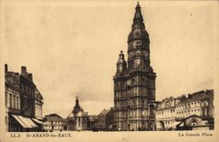 CPA St Amand Les Eaux La Grande Place