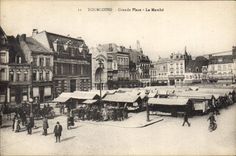 CPA Tourcoing Grand Place Le Marché