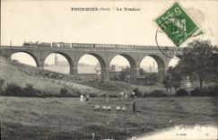 CPA Fourmies Le Viaduc