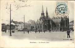 CPA Roubaix La Grande Place