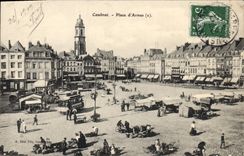 CPA Cambrai Place D'Armes