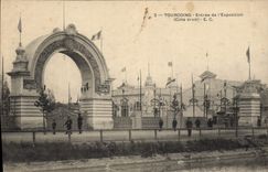 CPA Tourcoing Entree De I'Exposition