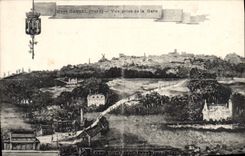 CPA Mont Cassel Vue Prise De La Gare