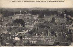 CPA Beauvais Vue Generale De I'Institut agricole