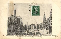 CPA Beauvais Deuxieme Vue De La Grande Place