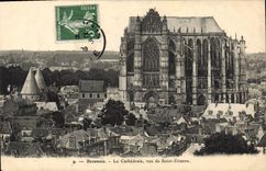 CPA Beauvais La Cathedrale Vue De Saint Etienne