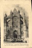 CPA Beauvais Cathedrale Facade Meridionale en 1840