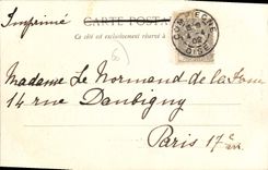 CPA Compiegne Le Parc Au bas de la Terrasse