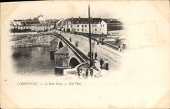 CPA Compiegne Le Pont Neuf