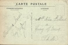 CPA Compiegne Bombardement De 1918 rue de Lorraine