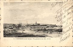 CPA Compiegne Vue Generale De La Ville