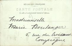 CPA Compiegne Vue Prise Aux Courses