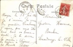 CPA Noyon Quartier Cambronne