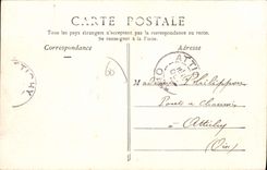 CPA Noyon Place De I'Hotel De Ville