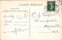 CPA Chantilly Canal Pris A I'Octroi