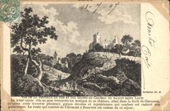 CPA NEUVILLE en HEZ Chateau Ou Naquit Saint Louis