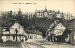 CPA Mello Place Du jeu d'Arc