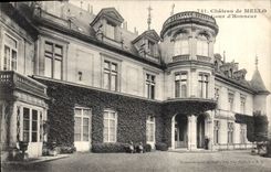 CPA Chateau De Mello Cour D'Honneur