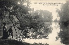 CPA Mortefontaine Valliere parc Etang